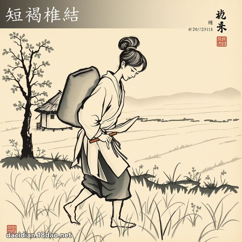短褐椎结 配图