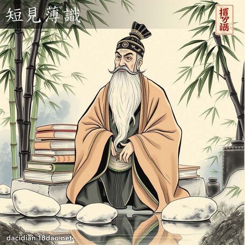 短见薄识 配图