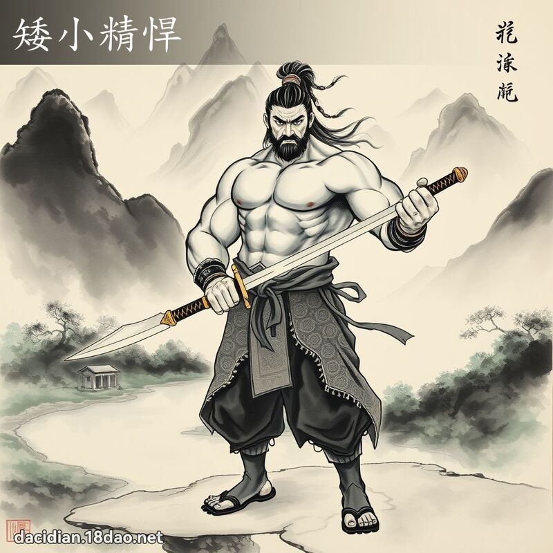 矮小精悍 配图