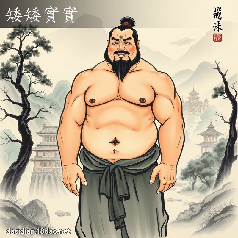 矮矮实实 配图