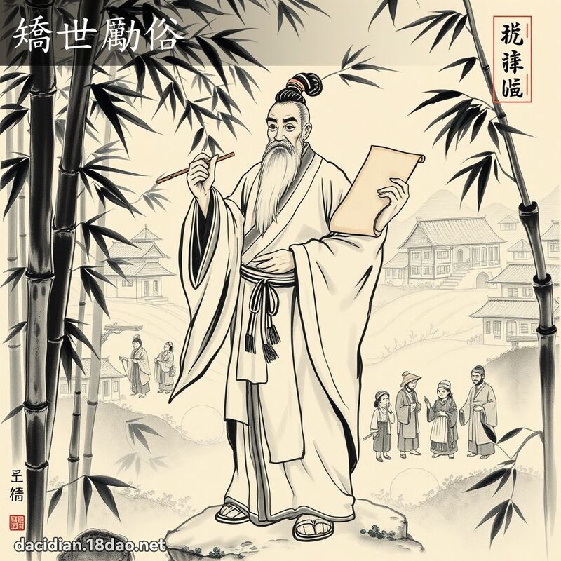 矫世励俗 配图