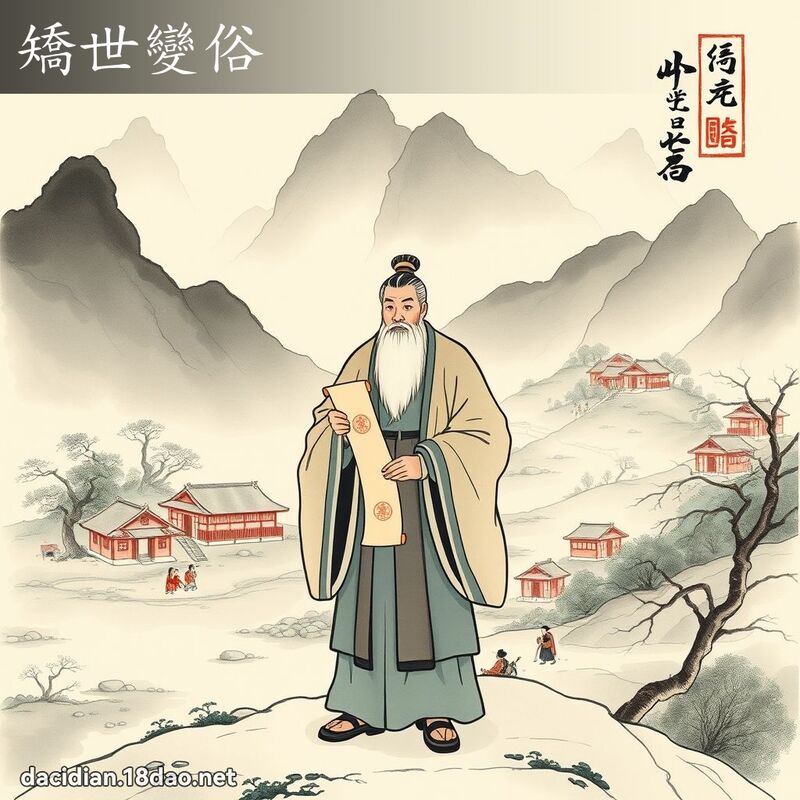 矫世变俗 配图