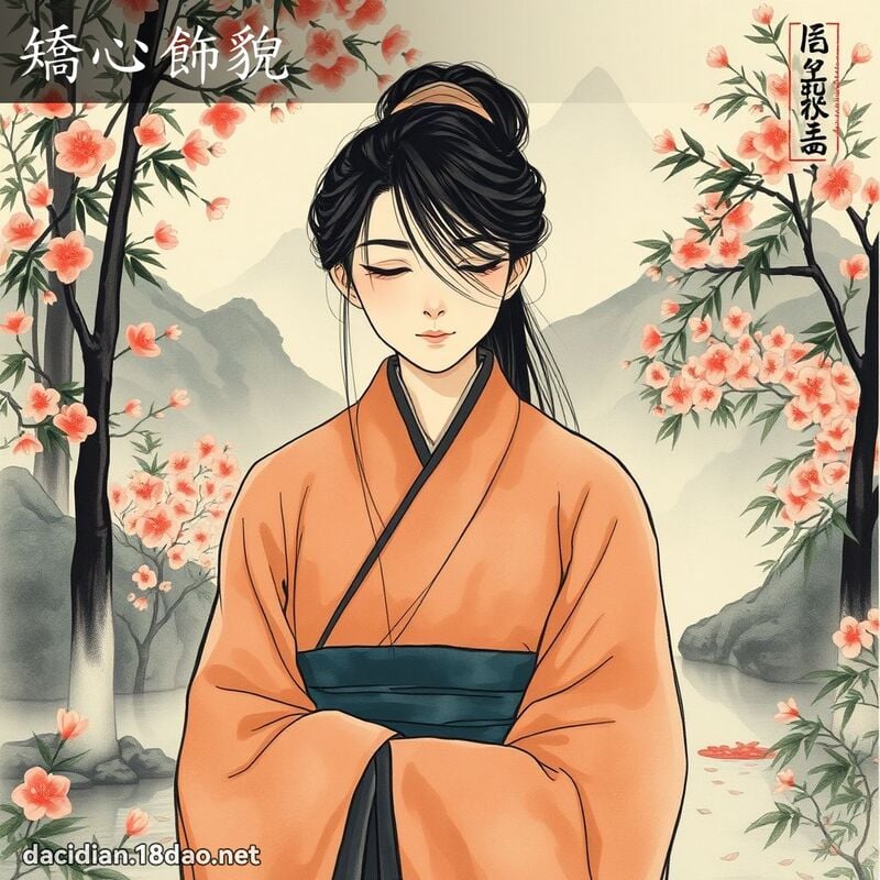 矫心饰貌 配图
