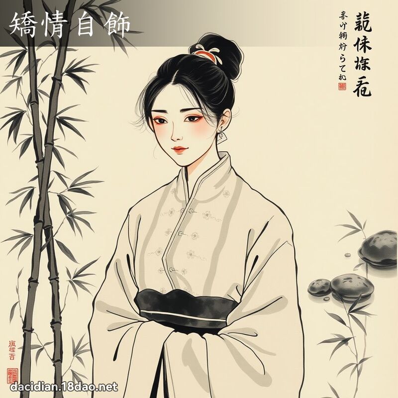 矫情自饰 配图