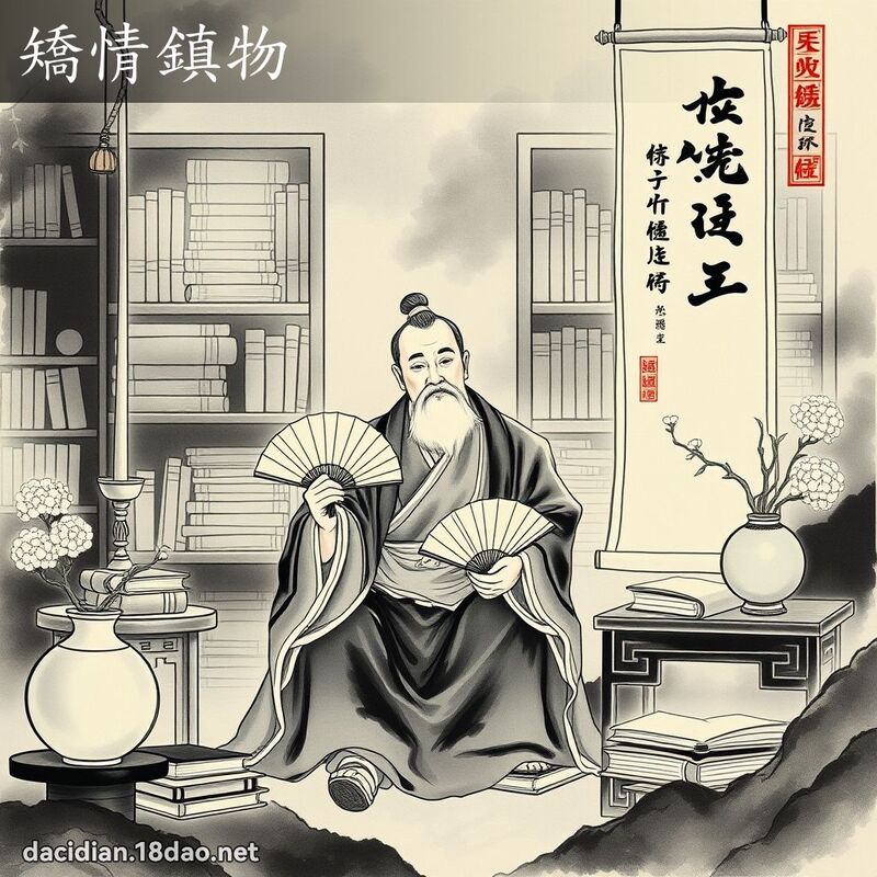 矫情镇物 配图