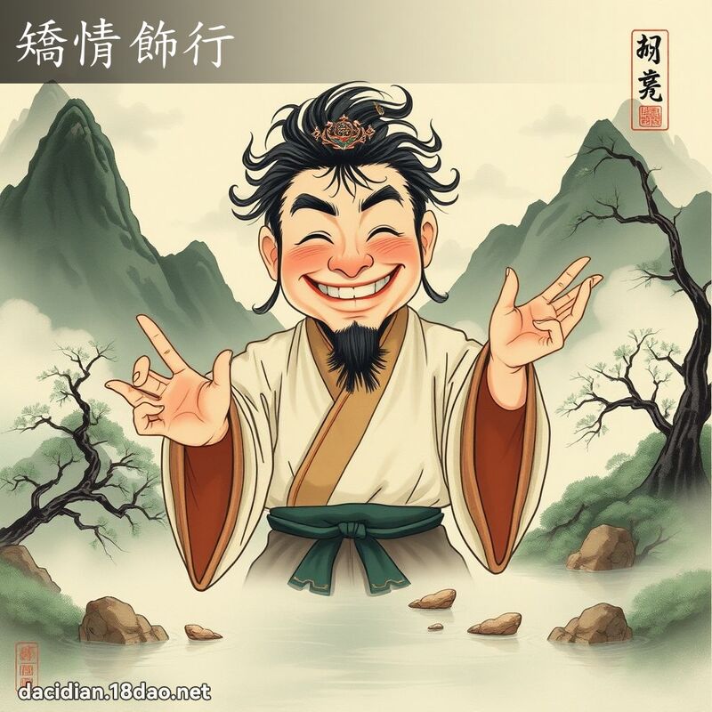 矫情饰行 配图
