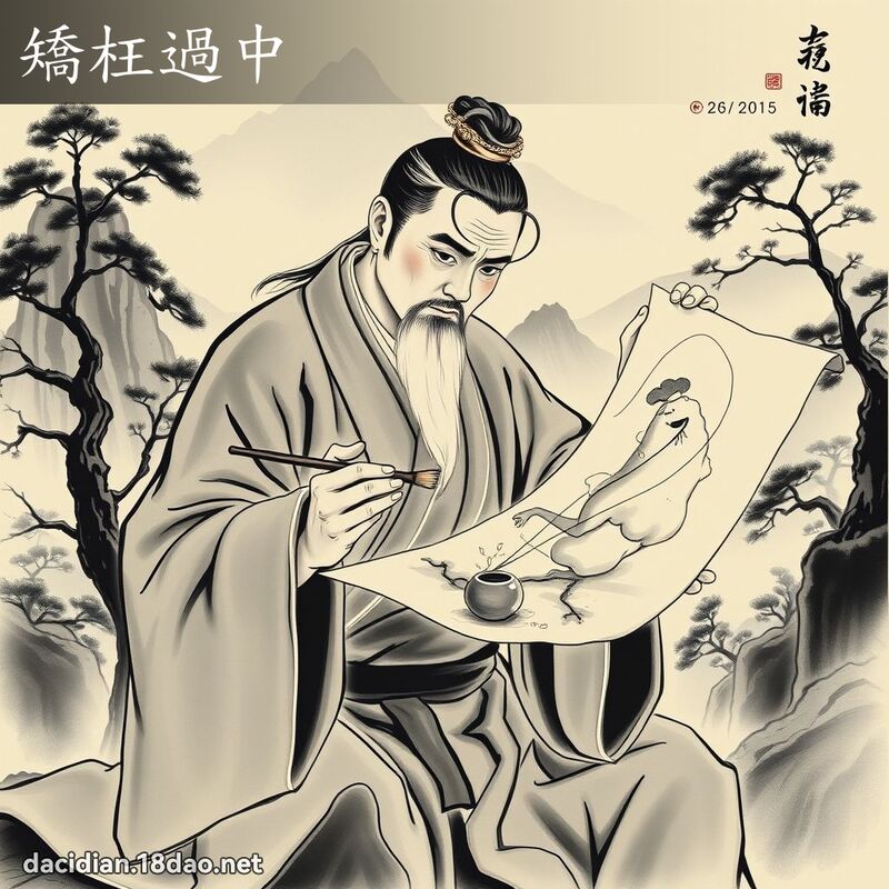 矫枉过中 配图