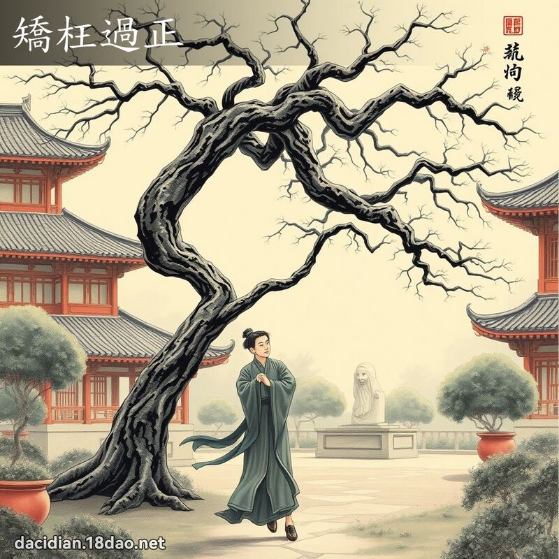 矫枉过正 配图