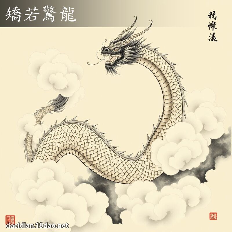 矫若惊龙 配图