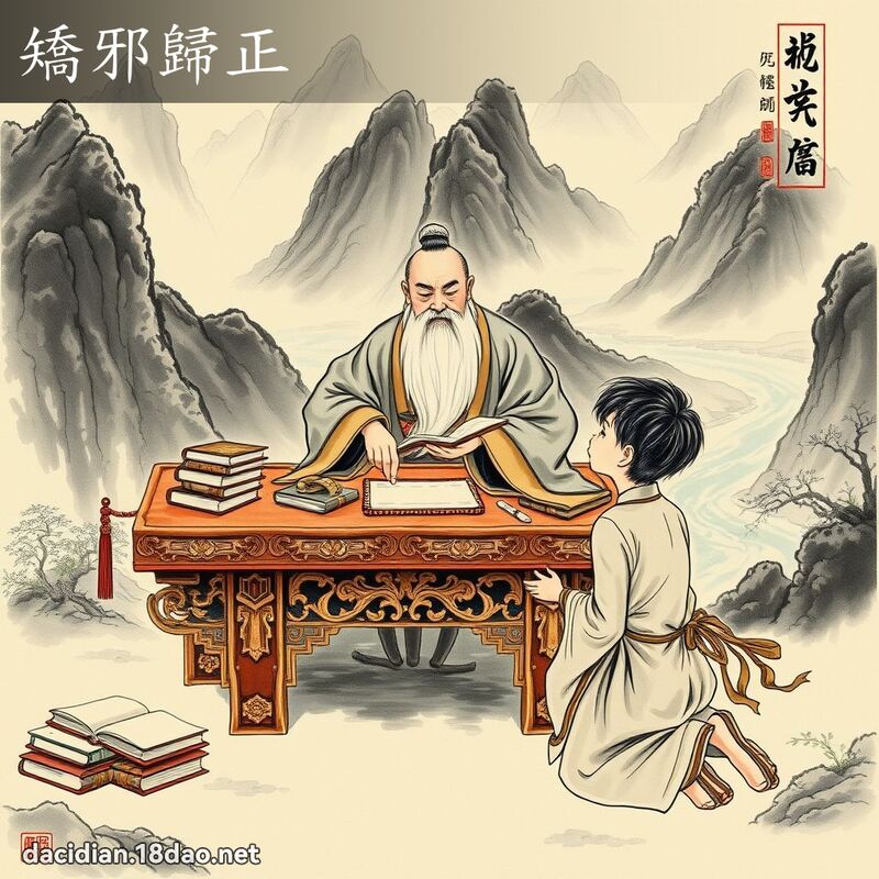 矫邪归正 配图