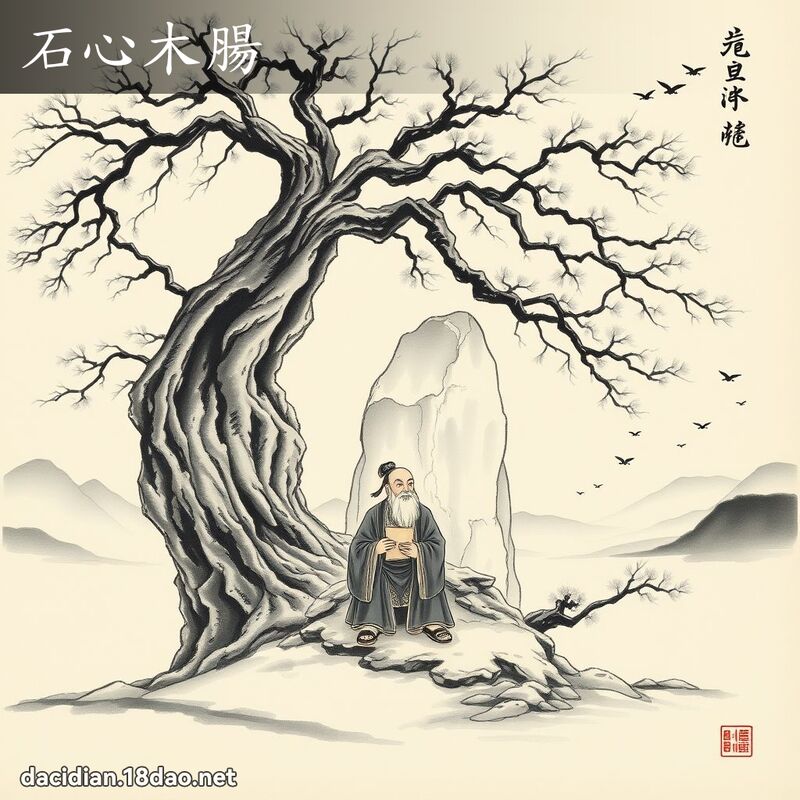 石心木肠 配图