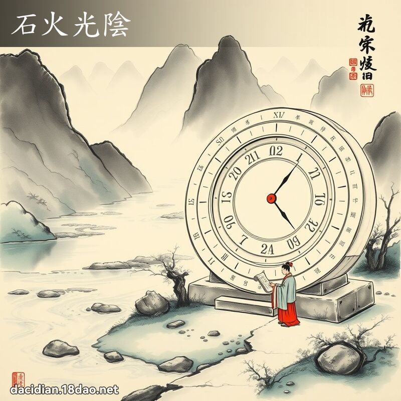 石火光阴 配图