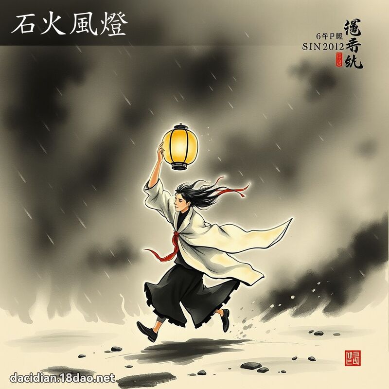 石火风灯 配图