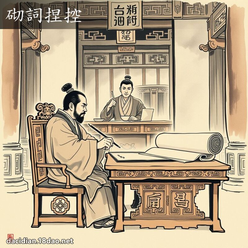 砌词捏控 配图