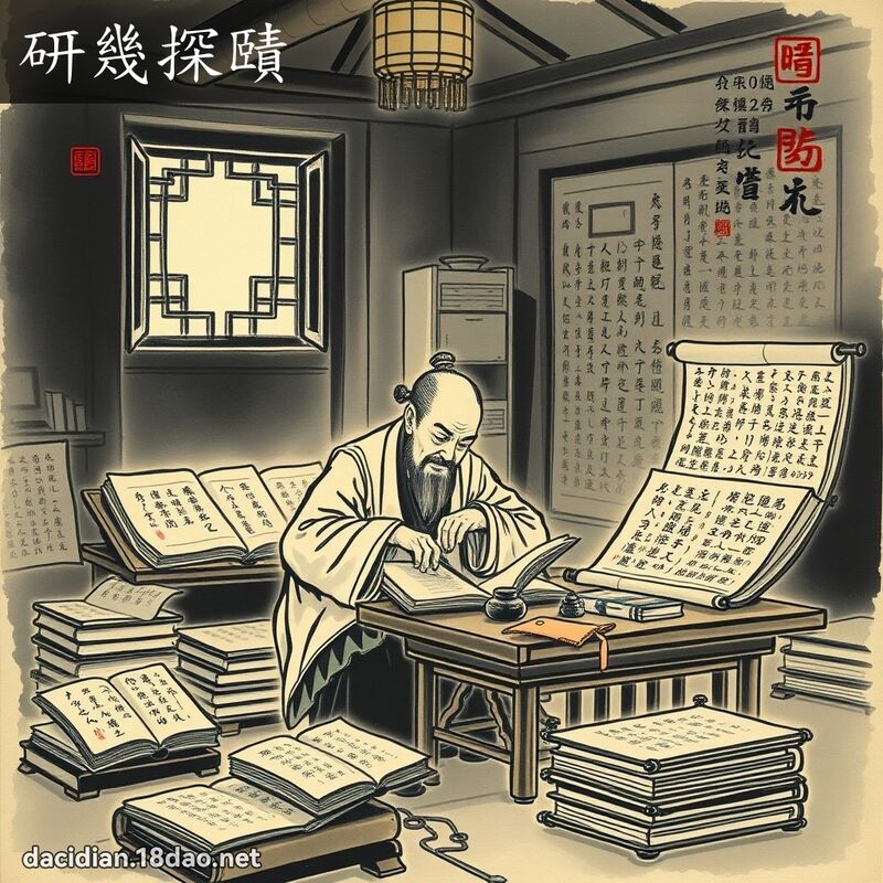 研几探賾 配图
