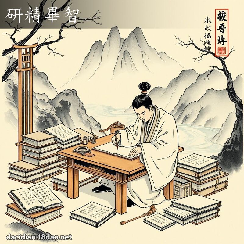 研精毕智 配图