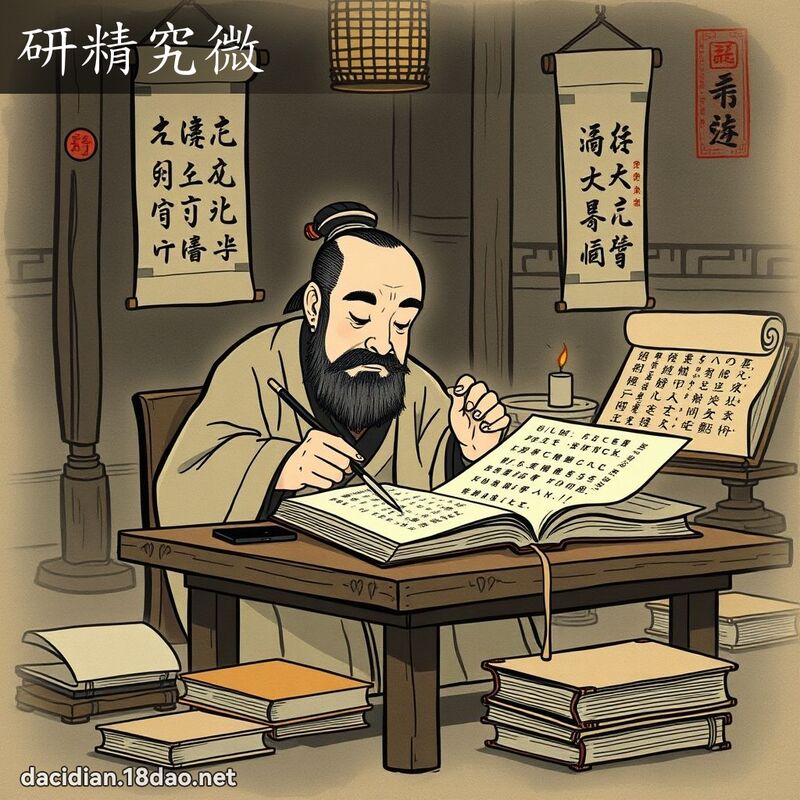 研精究微 配图