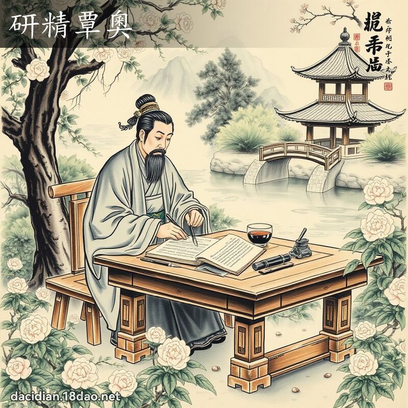 研精覃奥 配图