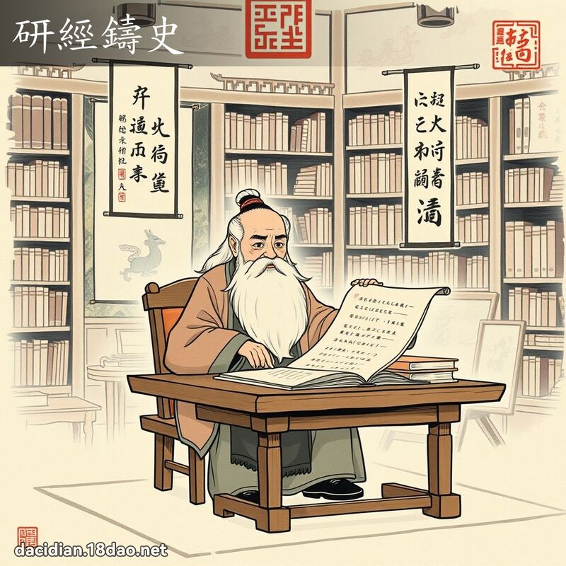 研經鑄史 配图