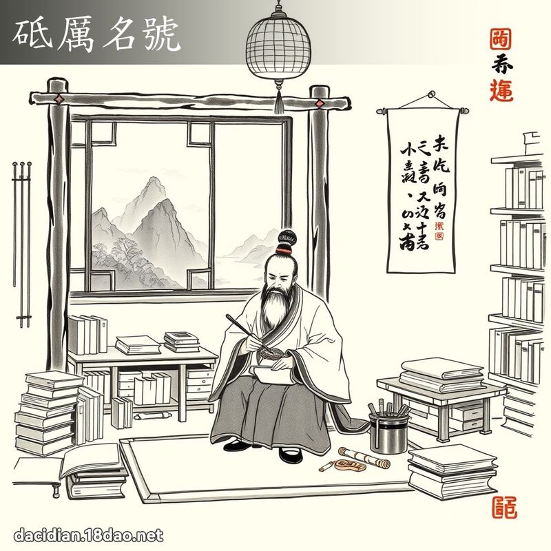 砥厲名號 配图