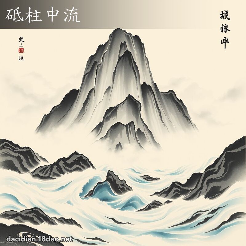 砥柱中流 配图