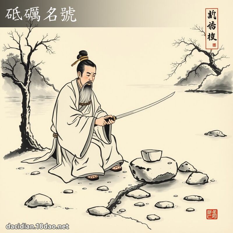 砥礪名號 配图
