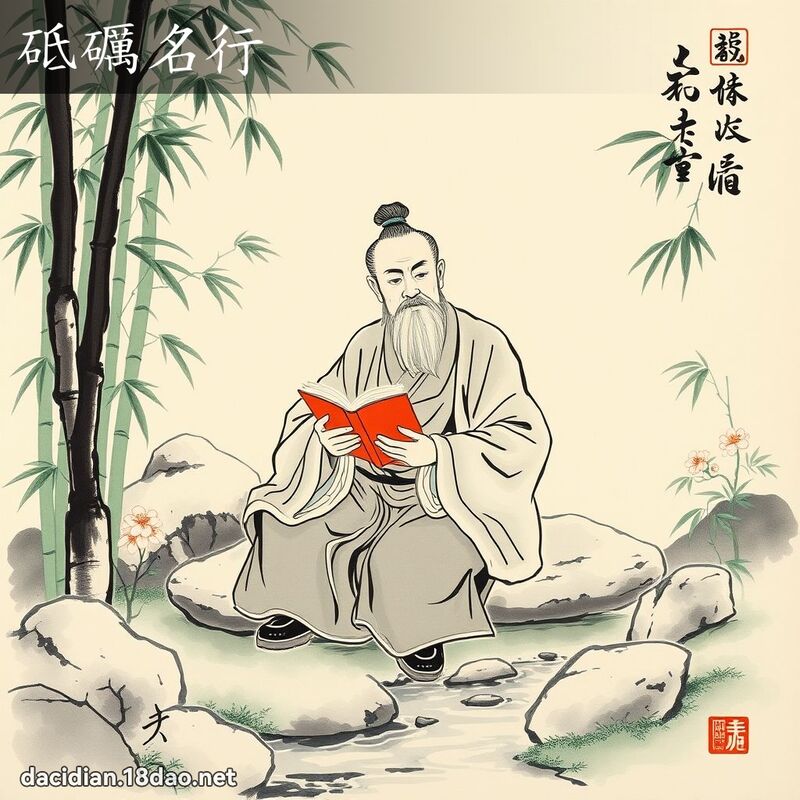 砥礪名行 配图