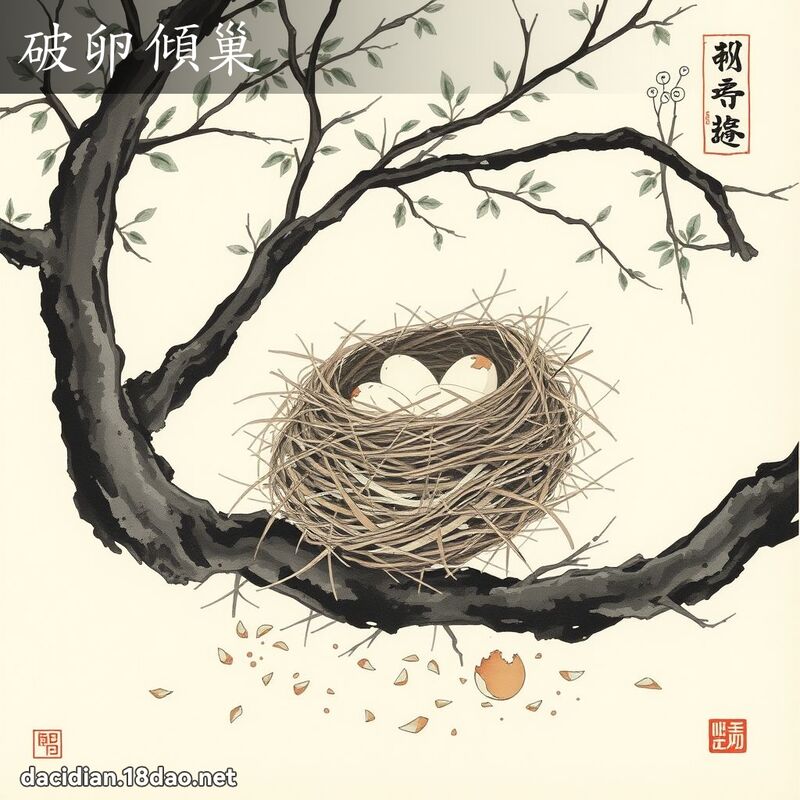 破卵傾巢 配图