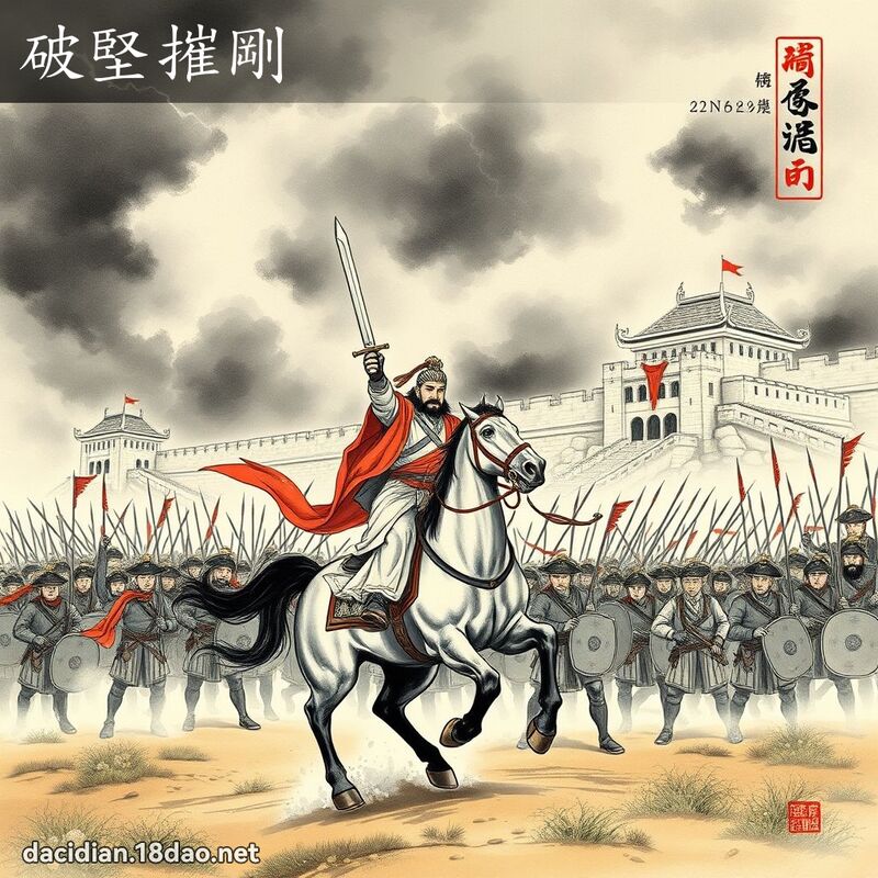 破堅摧剛 配图