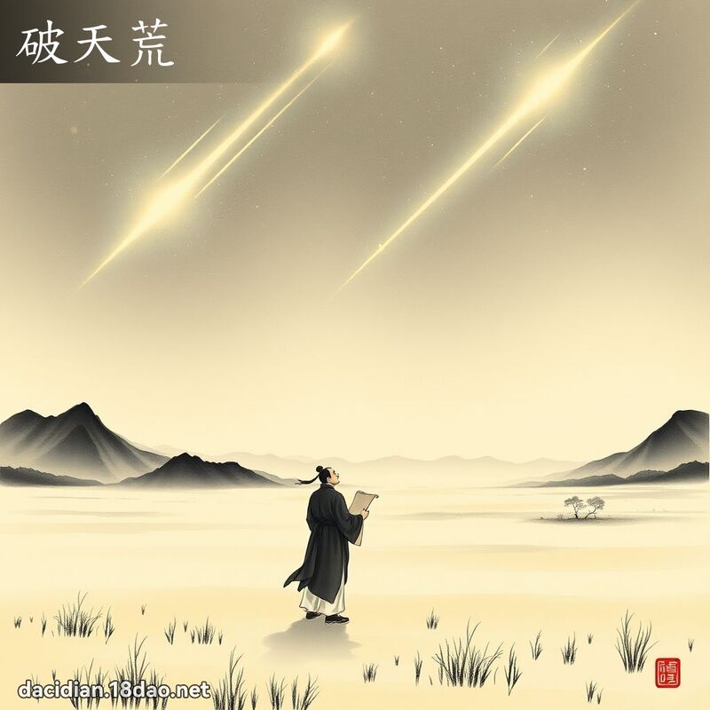 破天荒 配图