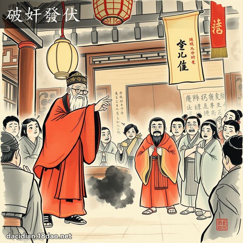 破奸發伏 配图