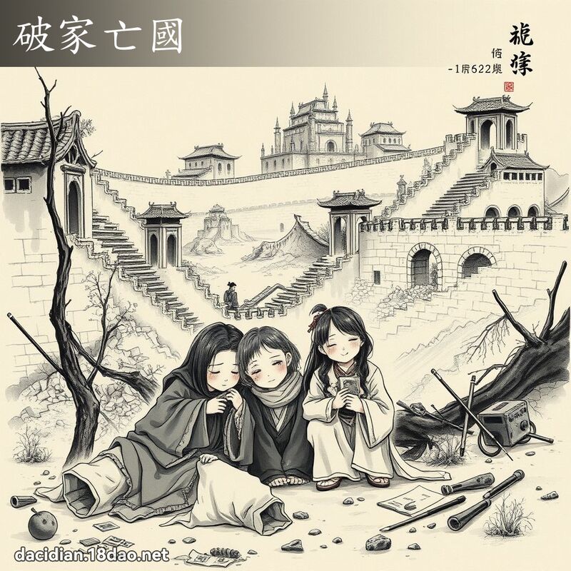 破家亡國 配图