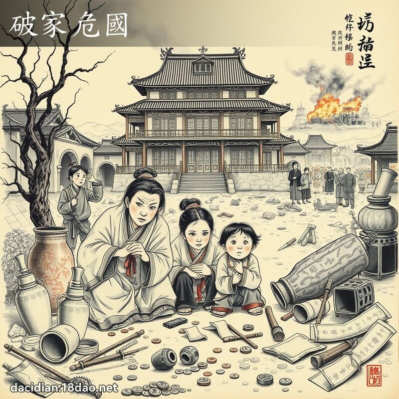 破家危國 配图