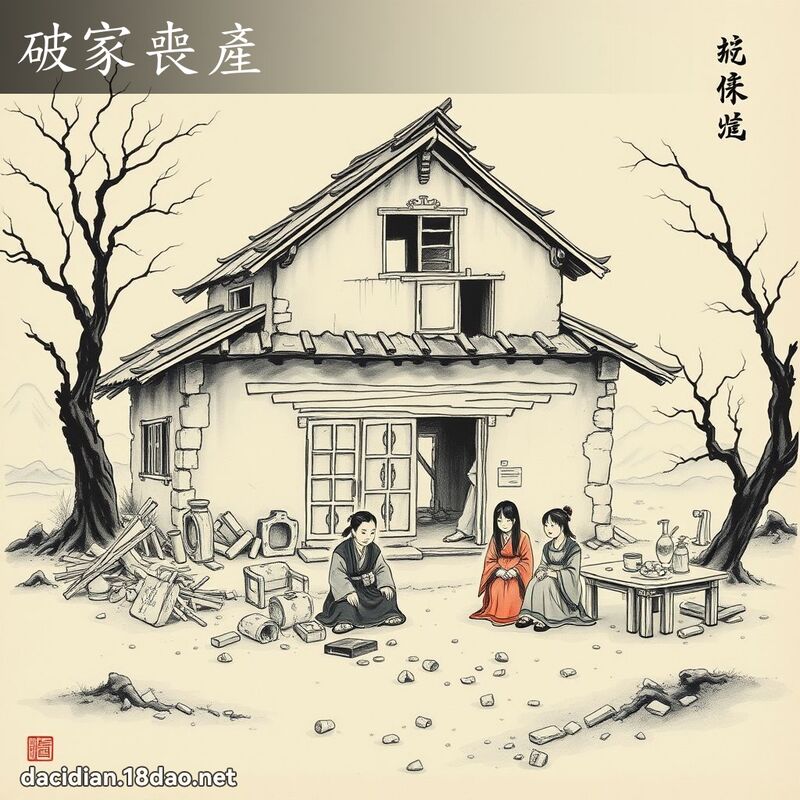 破家喪產 配图