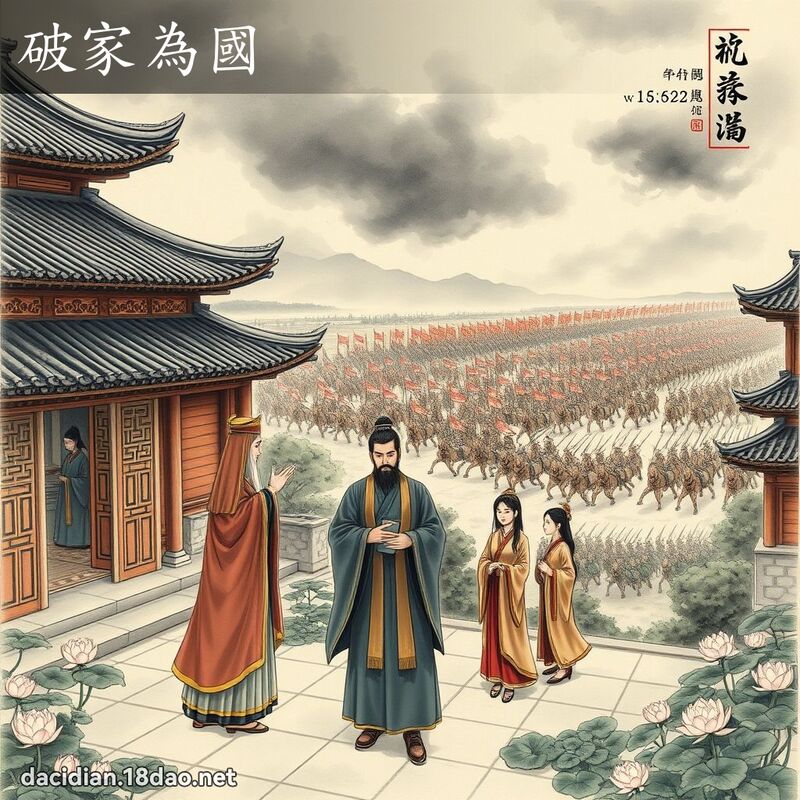 破家為國 配图