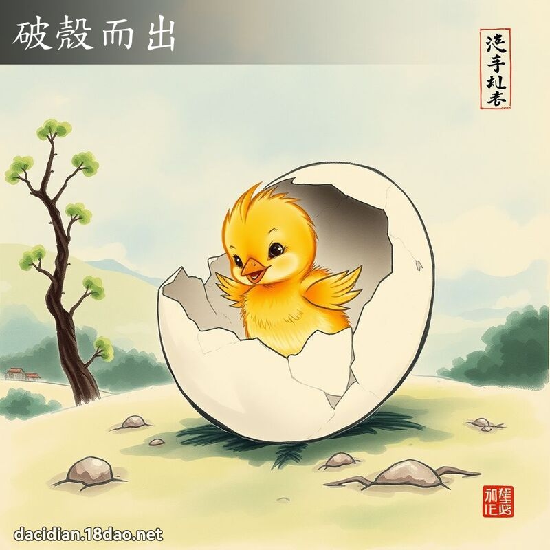 破殼而出 配图