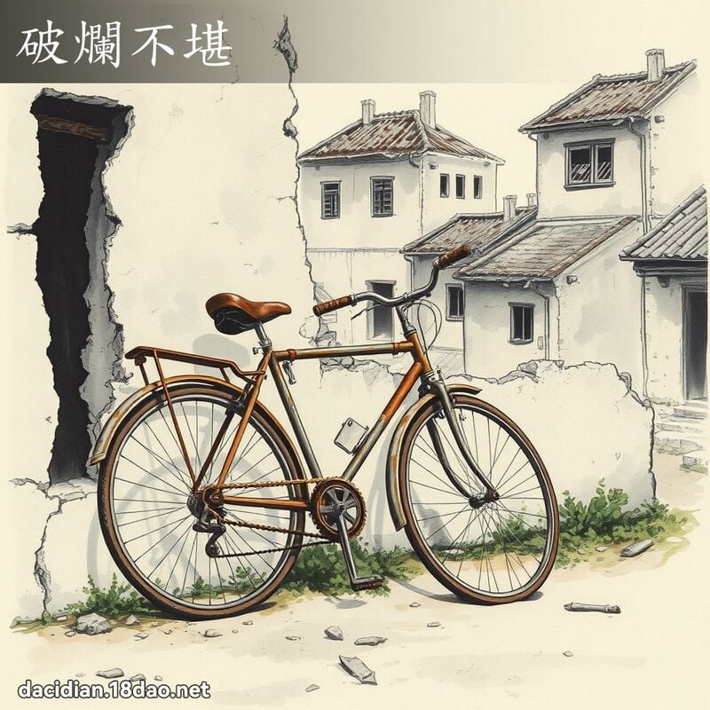 破爛不堪 配图