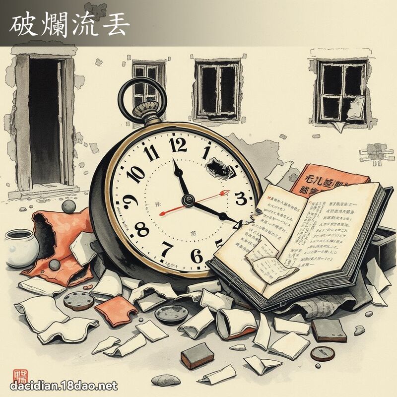 破爛流丟 配图