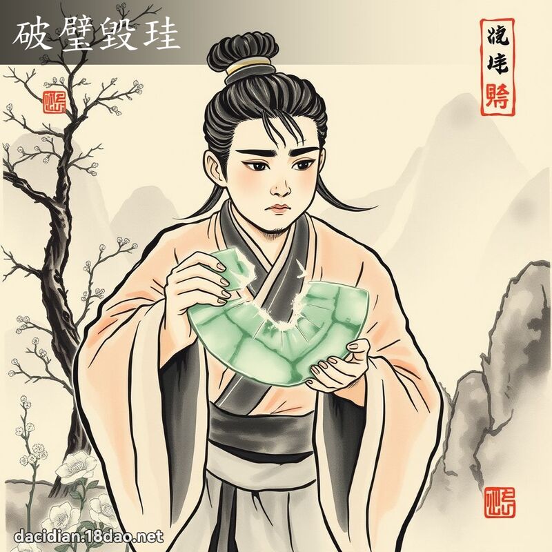 破璧毀珪 配图