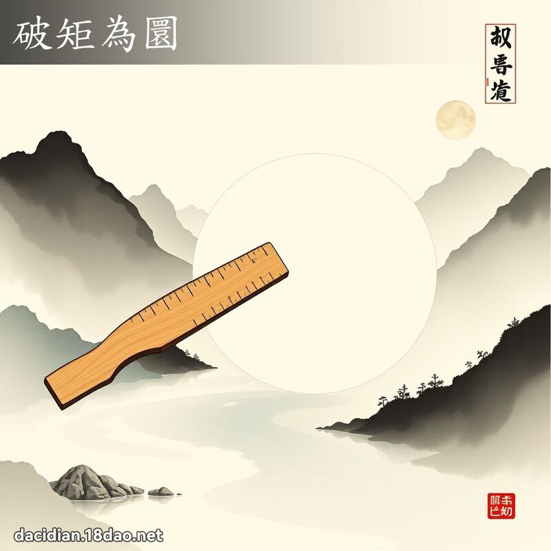 破矩為圜 配图