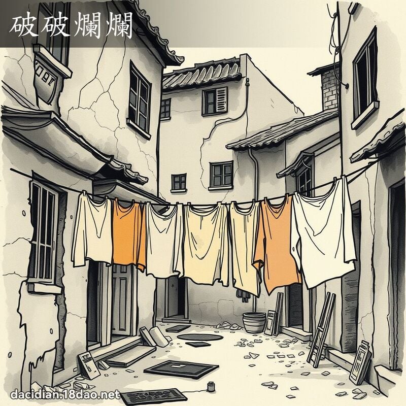 破破爛爛 配图