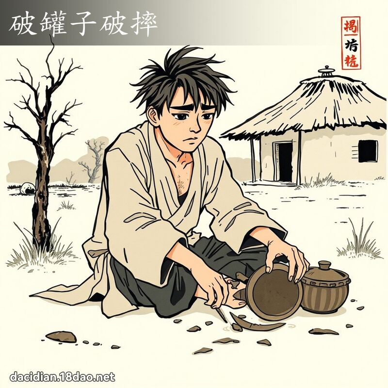 破罐子破摔 配图