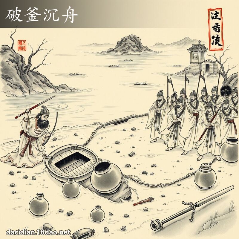 破釜沉舟 配图