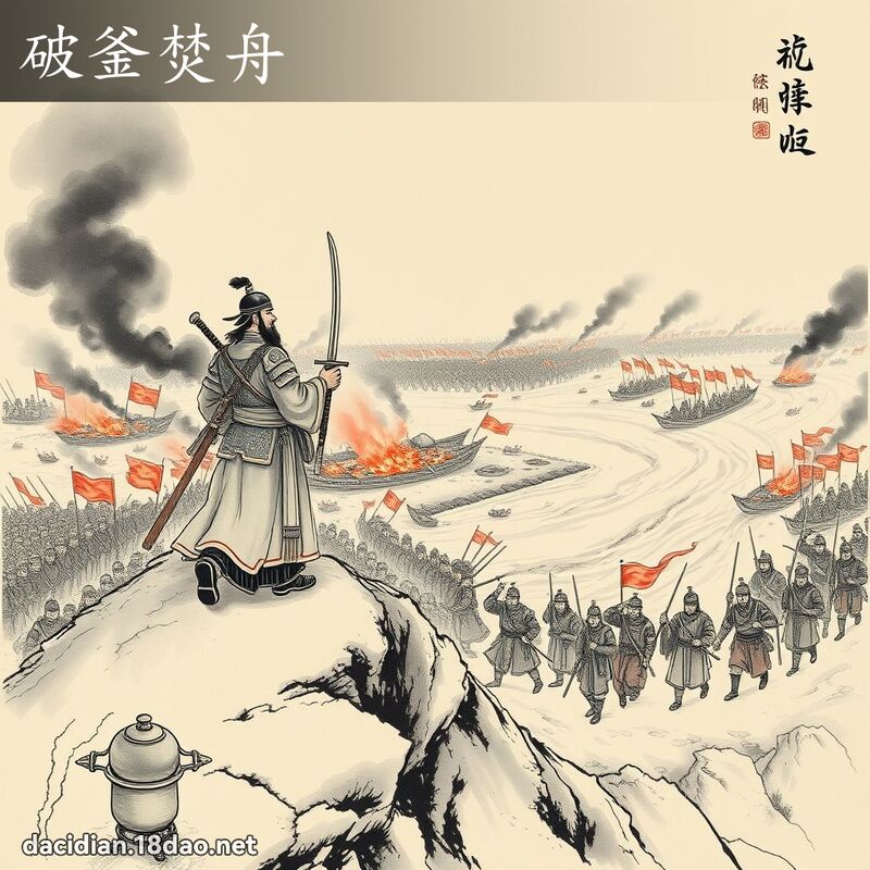 破釜焚舟 配图