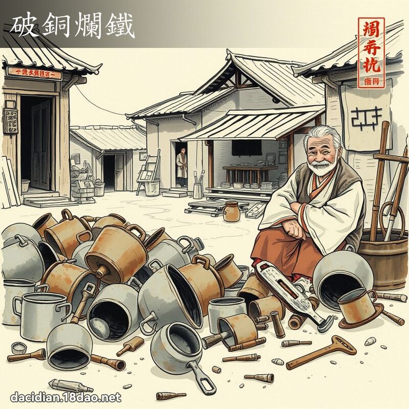 破铜烂铁 配图