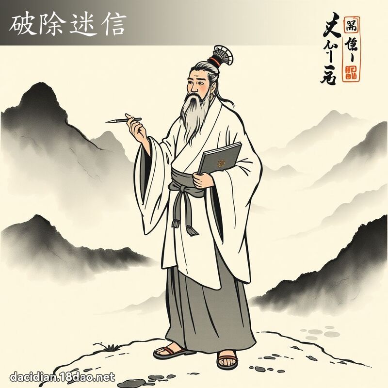 破除迷信 配图
