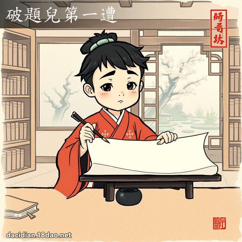 破题儿第一遭 配图