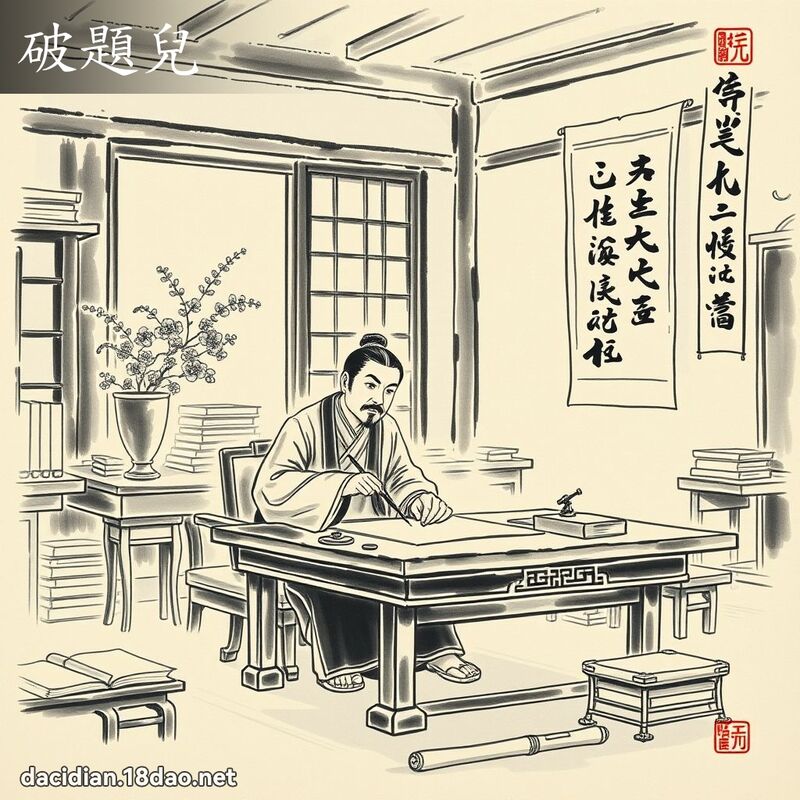 破题儿 配图