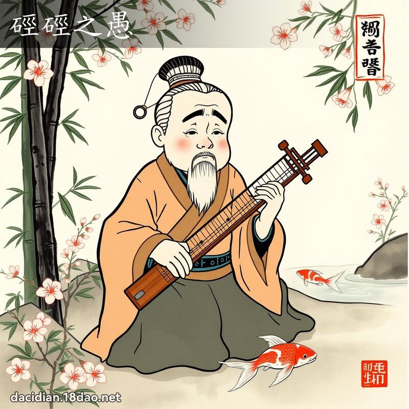 硜硜之愚 配图