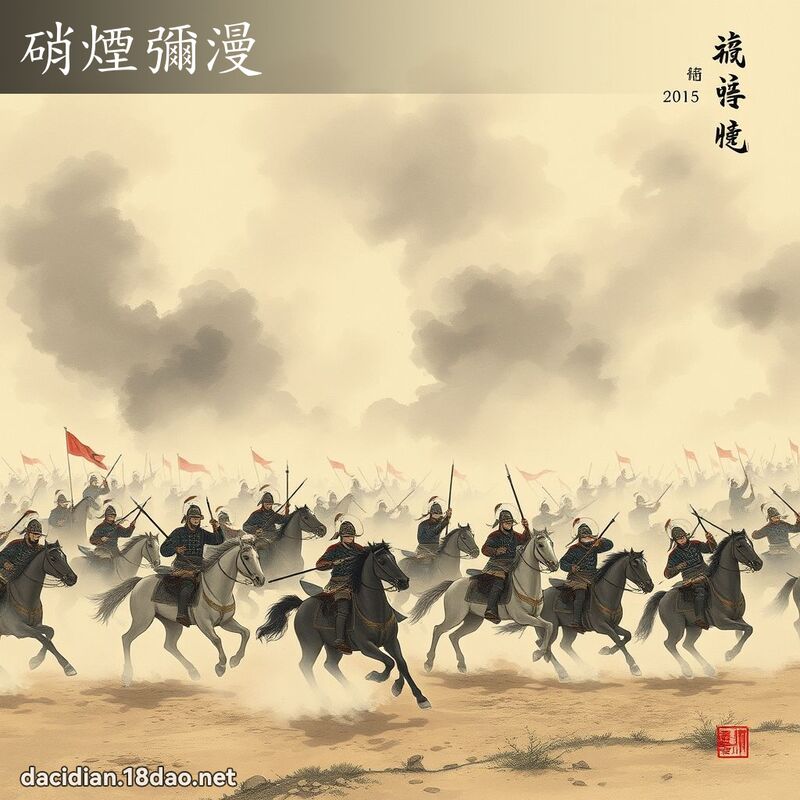 硝烟弥漫 配图